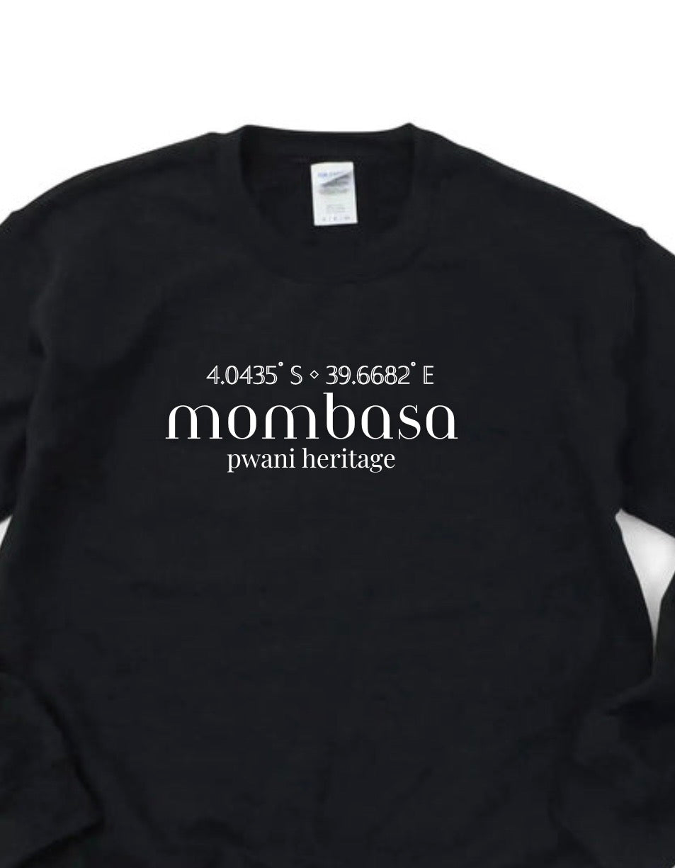 Coastal Coordinates Sweatshirt - Mombasa