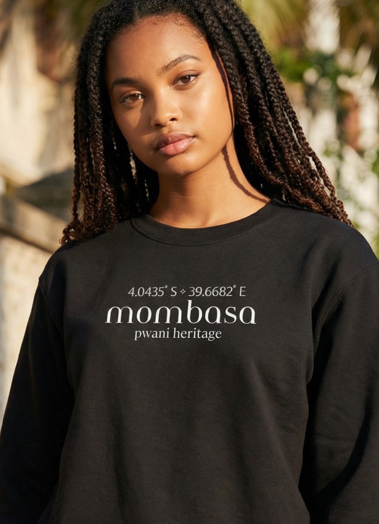 Coastal Coordinates Sweatshirt - Mombasa