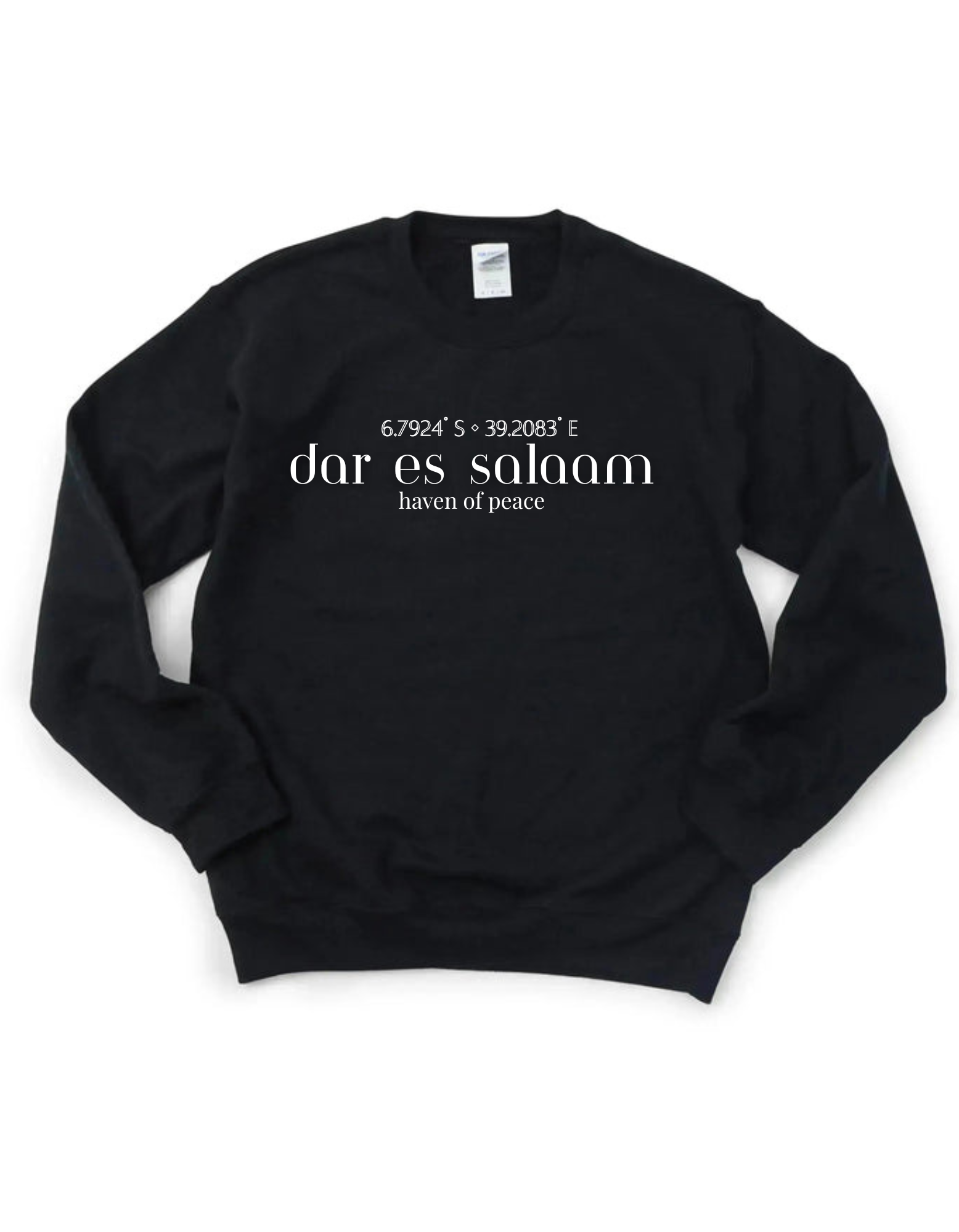 Coastal Coordinates Sweatshirt - Dar es Salaam