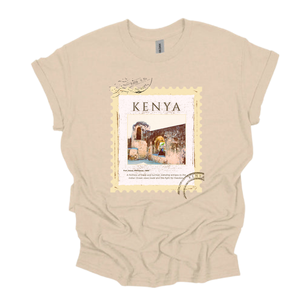 Pwani Heritage Stamp Tee - Lamu Old Town