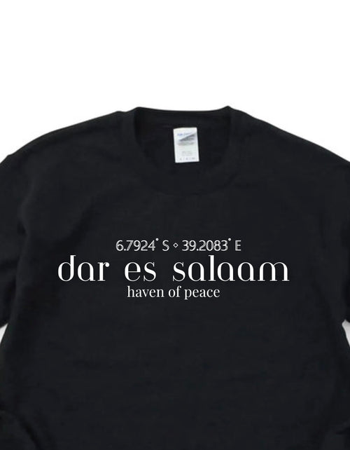 Coastal Coordinates Sweatshirt - Dar es Salaam
